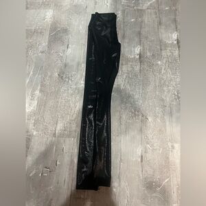 Alo Black Shiny Leggings